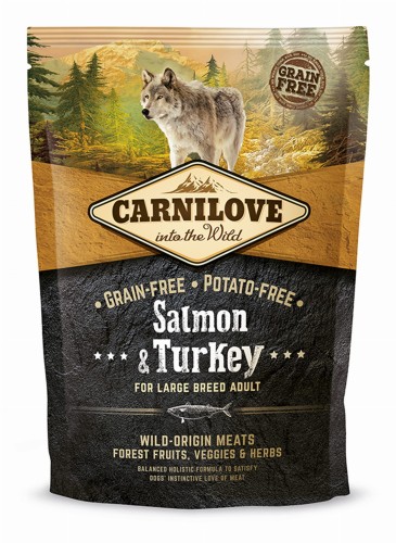 Carnilove Dog Salmon & Turkey Large Breed 1,5kg łosoś z indykiem