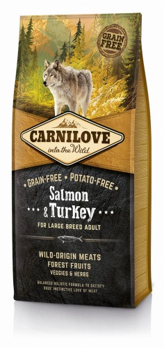 Carnilove Dog Salmon & Turkey Large Breed 12kg łosoś z indykiem