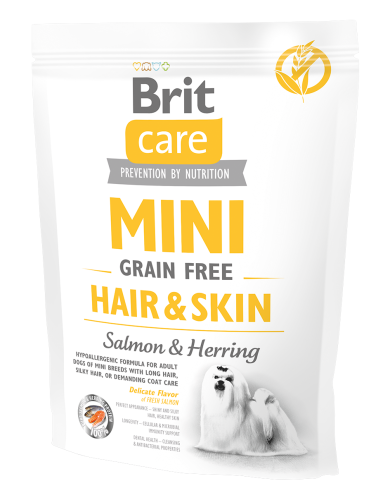 Brit Care Mini Grain-free Hair Skin 400g