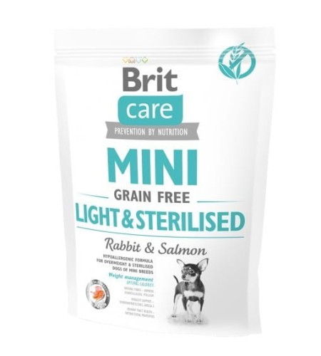 Brit Care Mini Grain-free Light Sterilised 400g