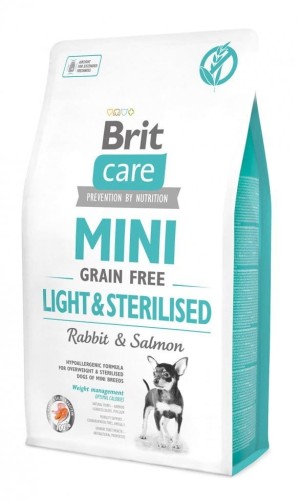 Brit Care Mini Grain-free Light Sterilised 2kg