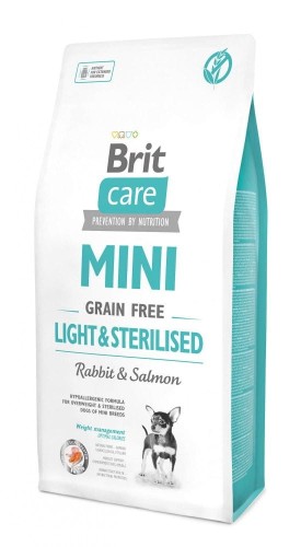 Brit Care Mini Grain-free Light Sterilised 7kg