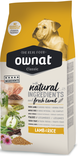 Ownat Classic Dog Lamb 20kg