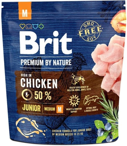 Brit Premium by Nature M Junior 1kg