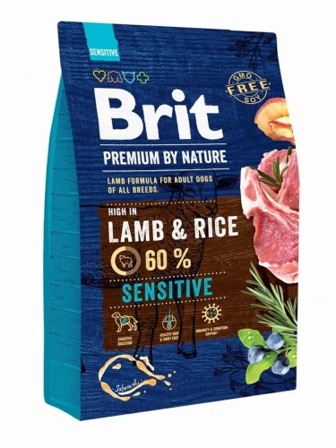 Brit Premium by Nature Sensitive Lamb & Rice 3kg