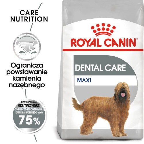 ROYAL CANIN Maxi Dental Care 9kg psy dorosłe redukcja odkładania kamienia nazębnego