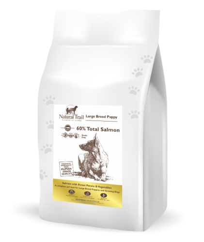 NATURAL TRAIL Puppy Large Breeds Salmon 12kg dla szczeniąt