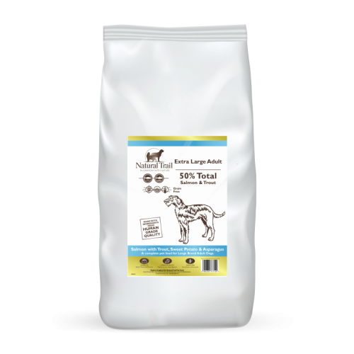NATURAL TRAIL Large Breed Salmon & Trout 12kg łosoś z pstrągiem dla dużych ras