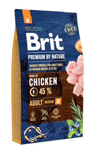 Brit Premium by Nature M Adult 8kg