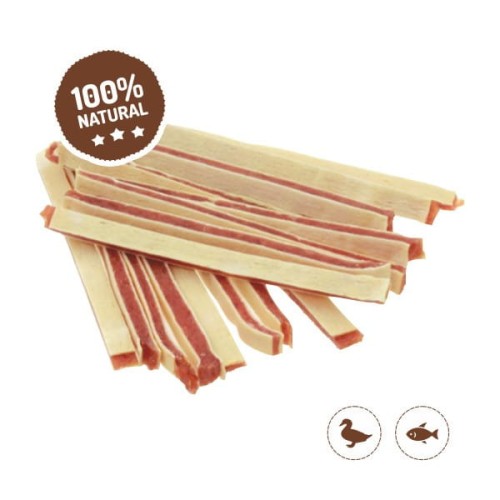 WET-ART Stripsy z kaczki i dorsza 500g przysmak dla psa