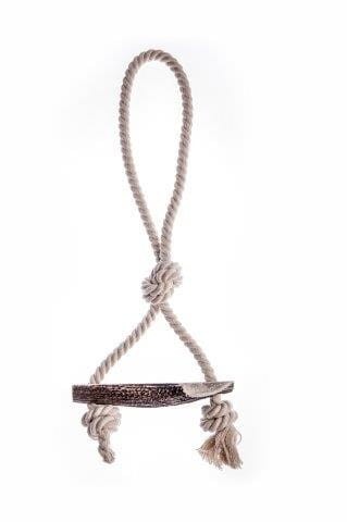 4DOGS Szarpak z porożem Węzeł KNOT "XL" easy