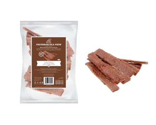WET-ART Stripsy z jagnięciny 500g przysmak dla psa