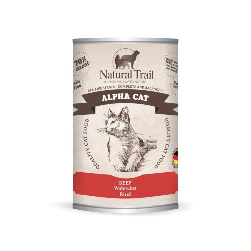 NATURAL TRAIL Alpha Cat 400g puszka wołowina