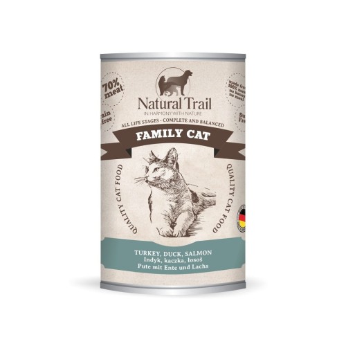 NATURAL TRAIL Family Cat 400g puszka