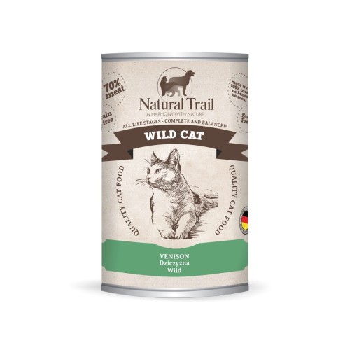 NATURAL TRAIL Wild Cat 400g puszka