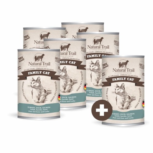 NATURAL TRAIL Family Cat 6x400g puszka
