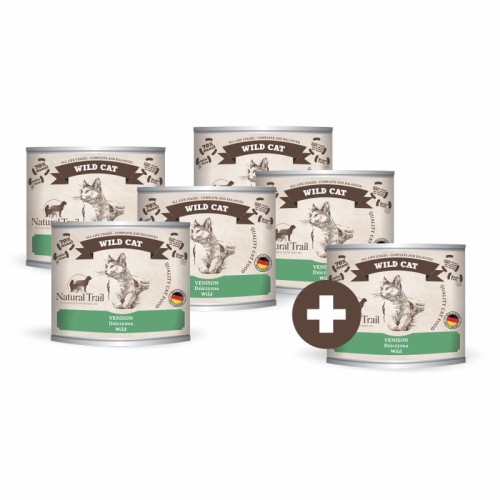 NATURAL TRAIL Wild Cat 6x200g puszka