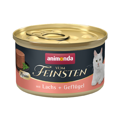 Animonda Vom Feinsten Mus Łosoś i drób 85g