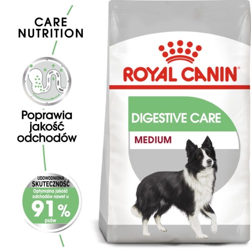 ROYAL CANIN Medium Digestive Care 3kg psy dorosłe o wrażliwym przewodzie pokarmowym
