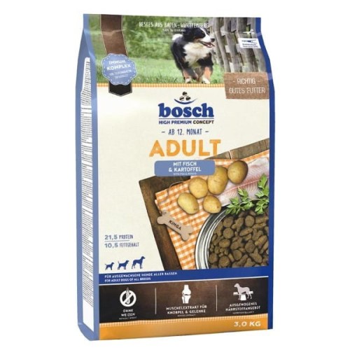 BOSCH Adult Fisch & Kartoffel 3kg ryba i ziemniaki