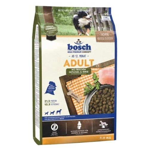 BOSCH Adult Geflugel & Hirse 3kg drób i proso