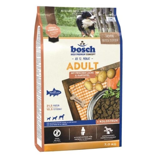 BOSCH Adult Lachs & Kartoffel 3kg łosoś z ziemniakami